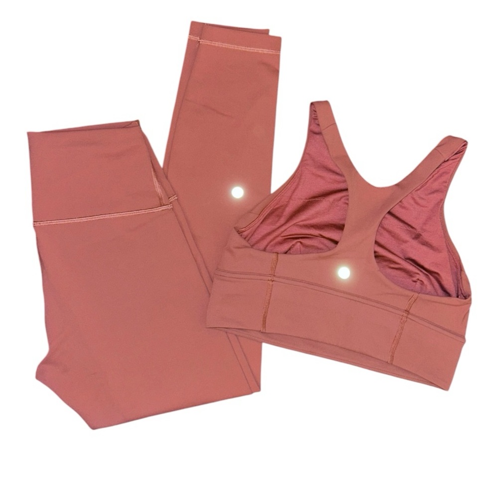 Lululemon Wunder Train Matching Set, Brier Rose, Sz 6 / 8